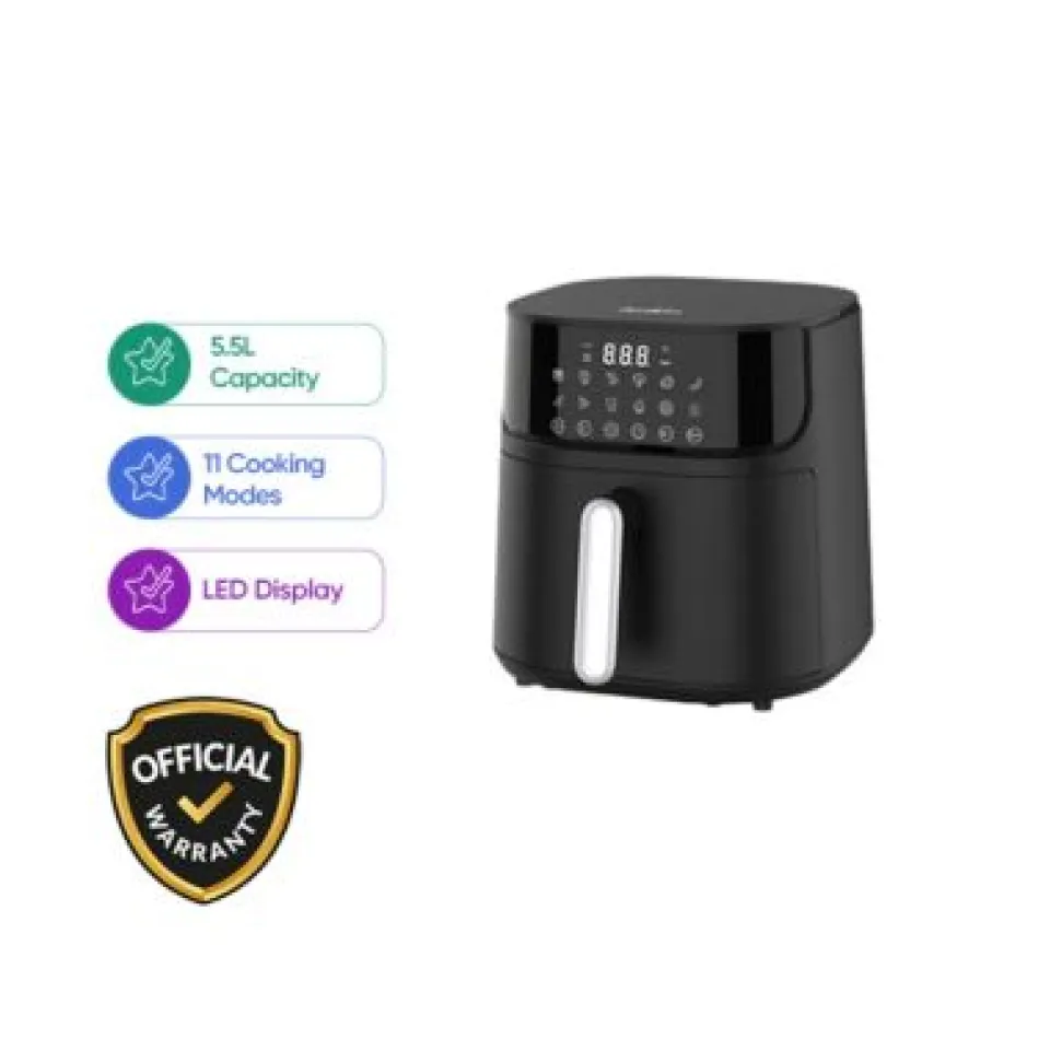 Decakila 5.5L 1500W Digital Air Fryer (KEEC102B)