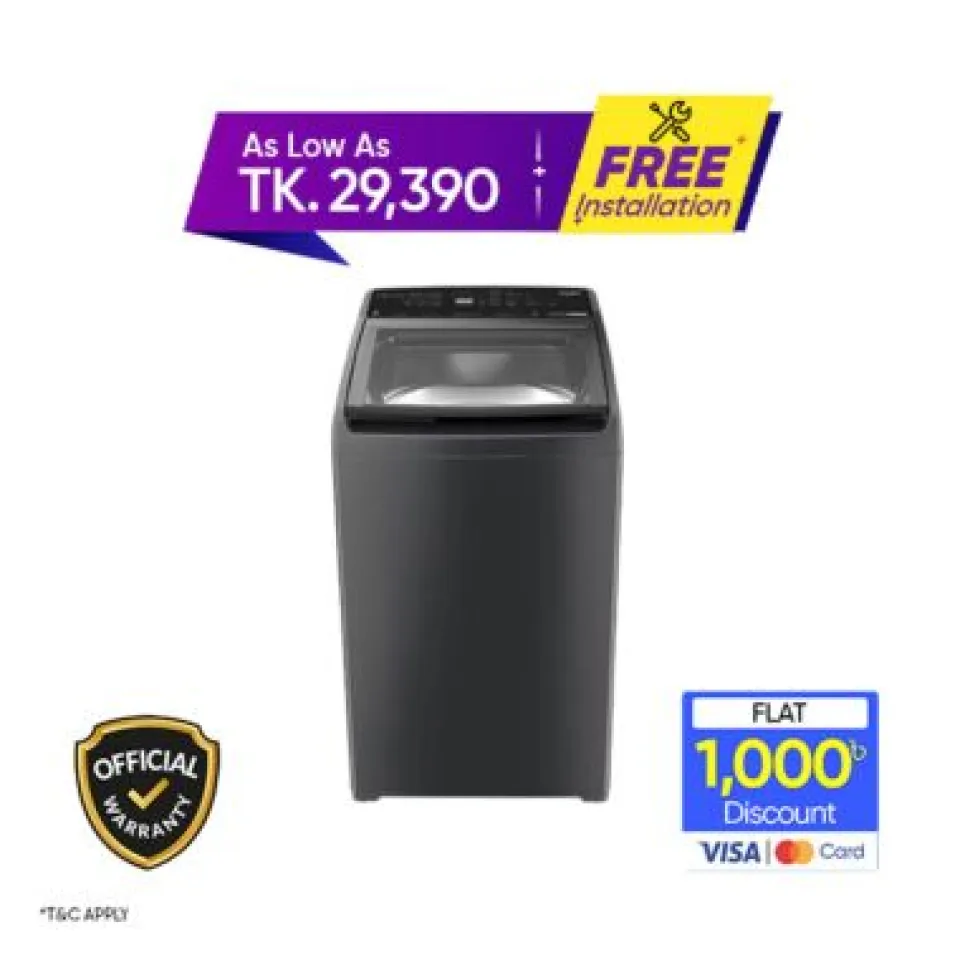 Whirlpool 7.5kg Stain Wash Royal Plus Top Load Washing Machine (In-Built Heater)