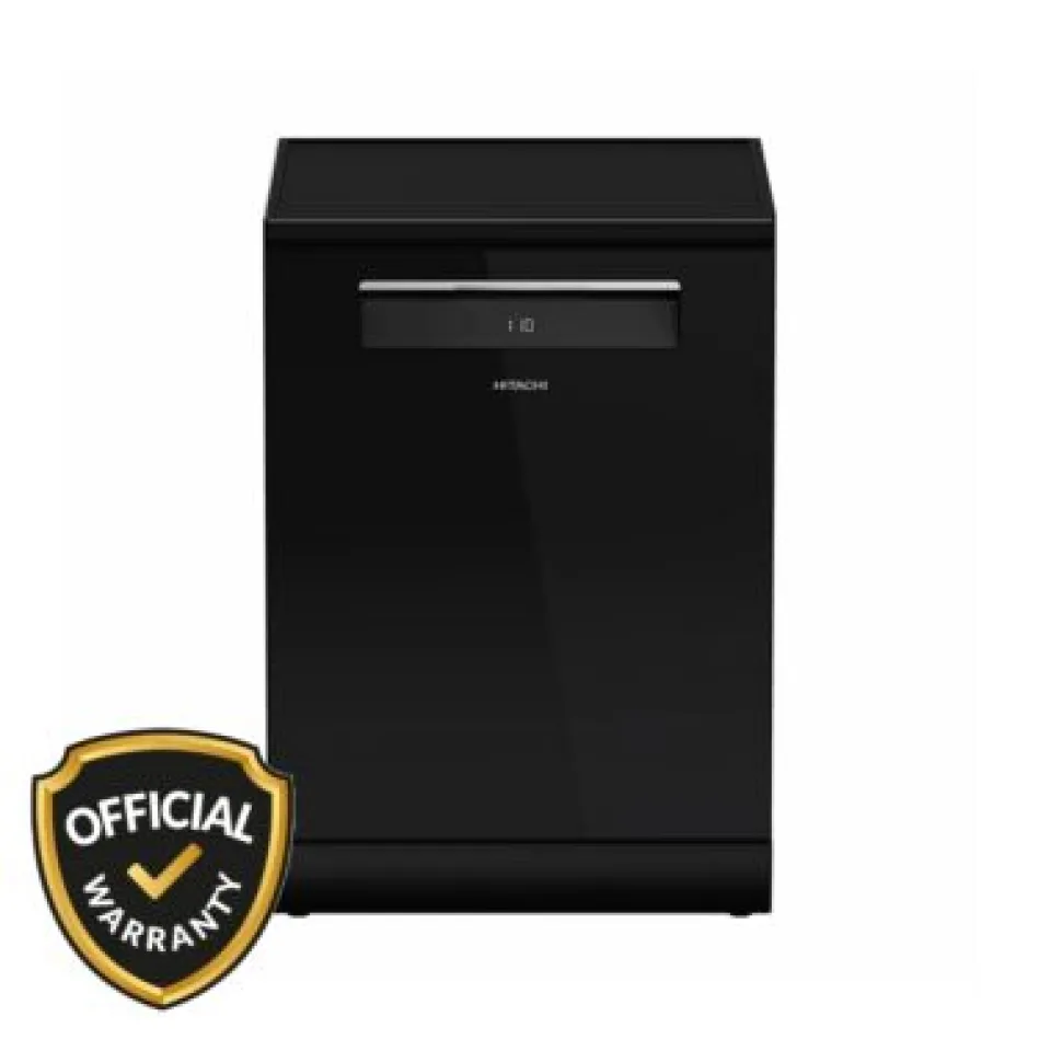 Hitachi Inverter Motor Black Dishwasher (HDF-F158CVGB)